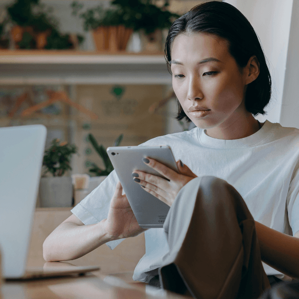 Fintech solutions illustration